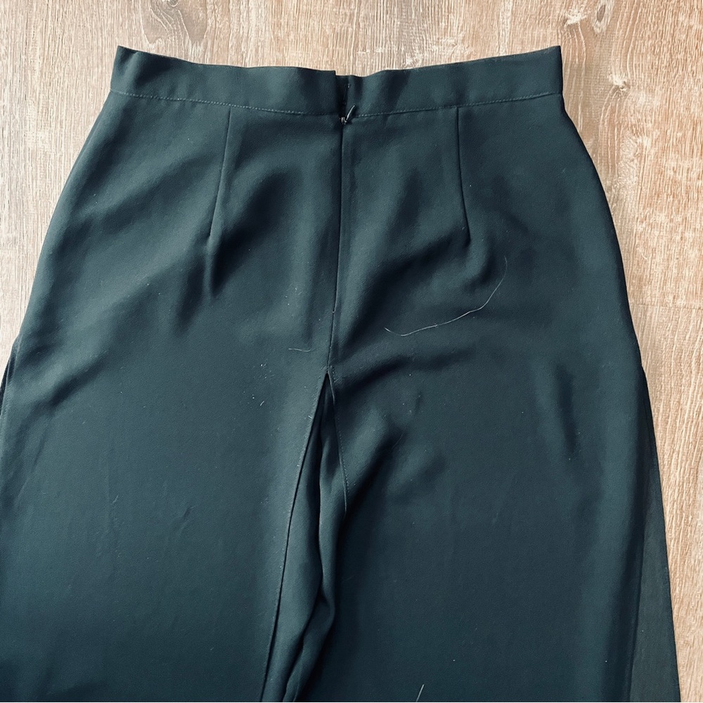 MSK Women’s Layered Palazzo Trousers Black Size 14 - Picture 6 of 8